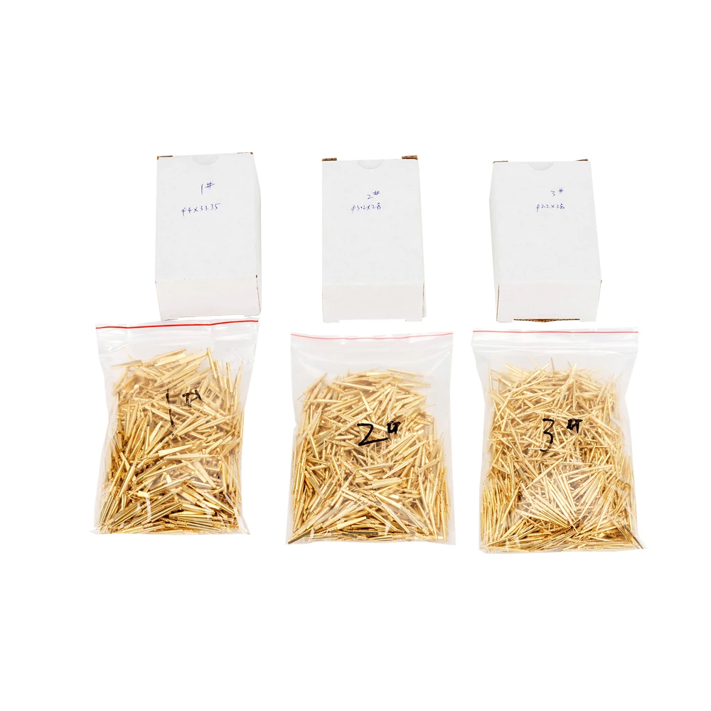 

Dental Lab Brass Dowel Stick Pins with Spike 1000 Pcs 3 Models