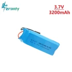 Для передатчика Lipo батарея 3,7 V 1S 3200 mAh 8C для WFLY ET07 X4 WFLY T7 T6II RC Радиоуправляемый пульт дистанционного управления Запасные части от 1 шт. до 10 шт.