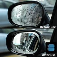 car rear view anti fog styling protective2 set transparent sticker hood waterproof for windows exterior accessories automobiles