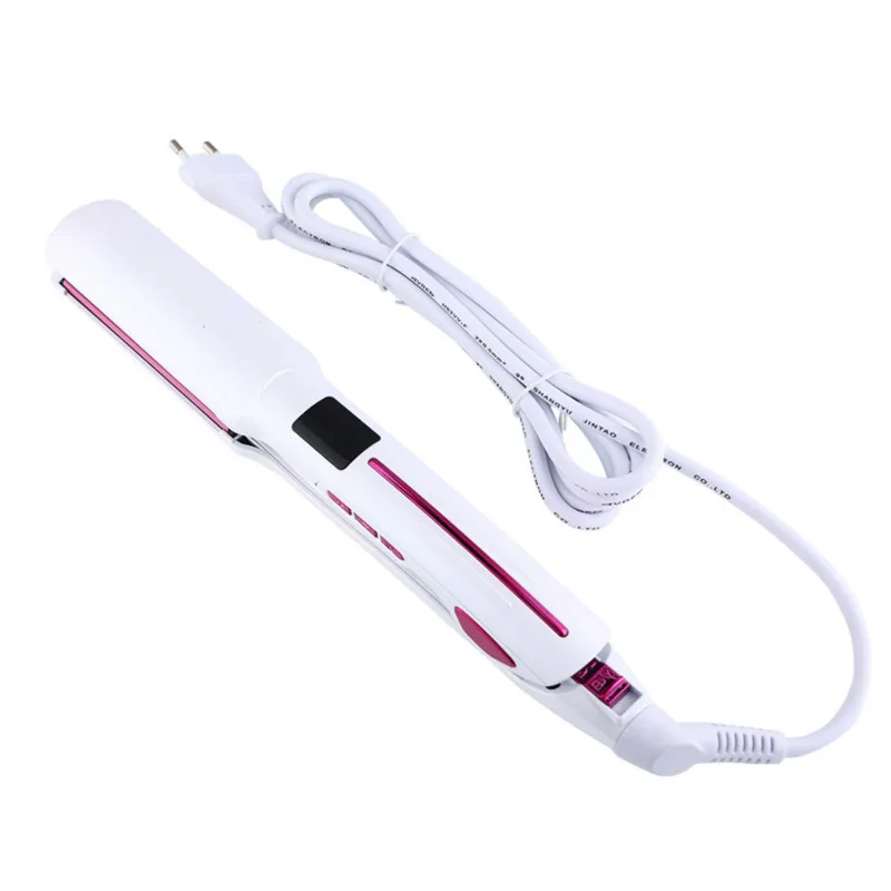 Профессиональный Выпрямитель для волос 2 в 1 керамическая нагревательная