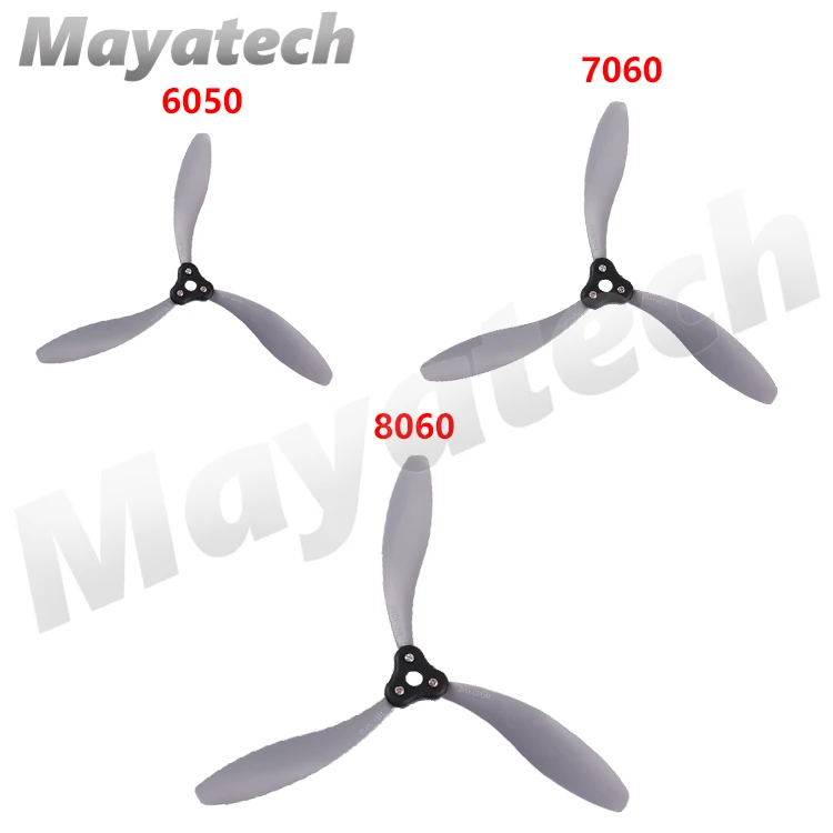Комбинированный нейлоновый пропеллер с фианитом два три четыре 6050/7060/8060