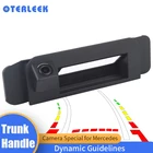 Проводная Беспроводная динамическая траектория ручка багажника Автомобильная камера заднего вида для Mercedes C Class W205 W203 CLA W117 c117