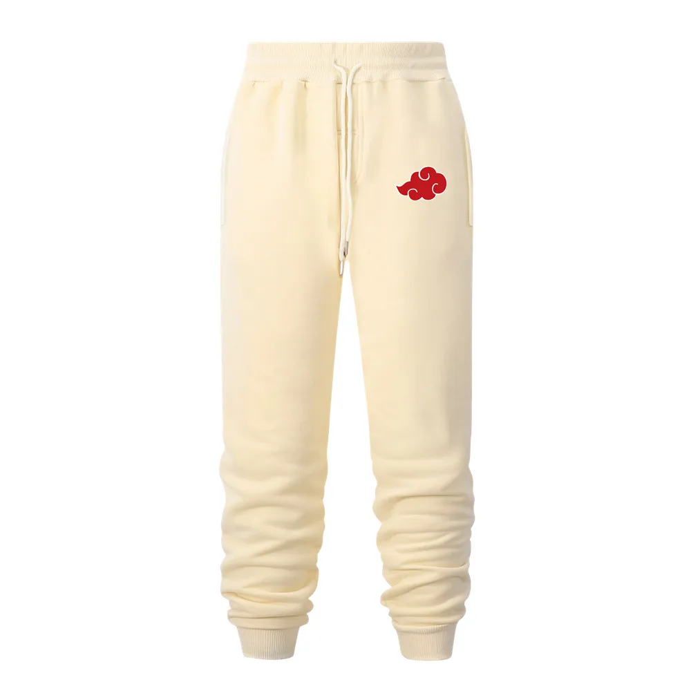 

Men Joggers Casual Pants Anime Akatsuki Cloud Symbols Print Fitness Men Sportswear Tracksuit Bottoms Sweatpants Trousers Pants