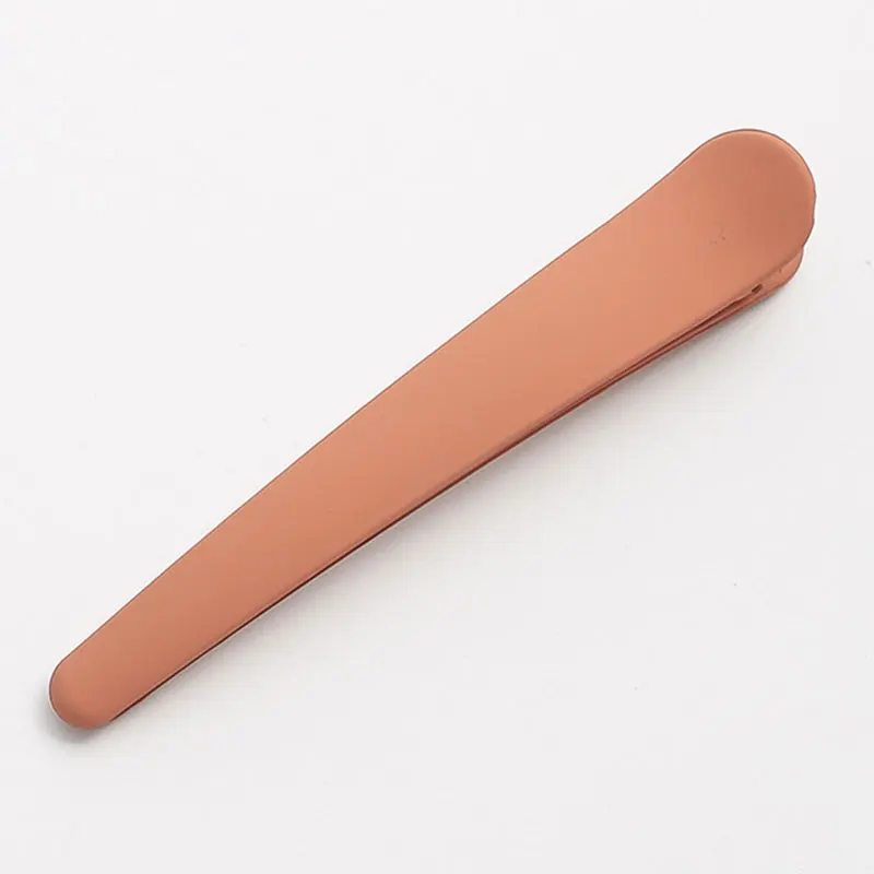 

Women Cute Hair Clip Resin Hairpins Matte Solid Color Fashion Hair Pins Barrettes Women Make UP Washing Tool Hair Accessories