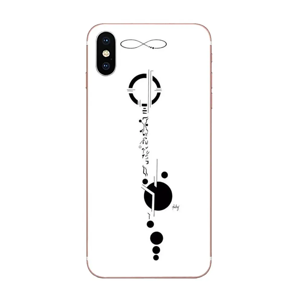 Чехол для телефона с рисунком Lexa Tattoo 100 черный Apple iPhone 11 Pro X XS Max XR 4 4S 5 5C 5S SE SE2 6 6S 7 8 Plus
