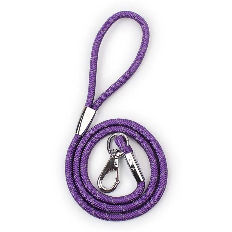 SYDZSW отражающий плетение нейлоновый поводок для собак Мягкая ручка из пенопласта