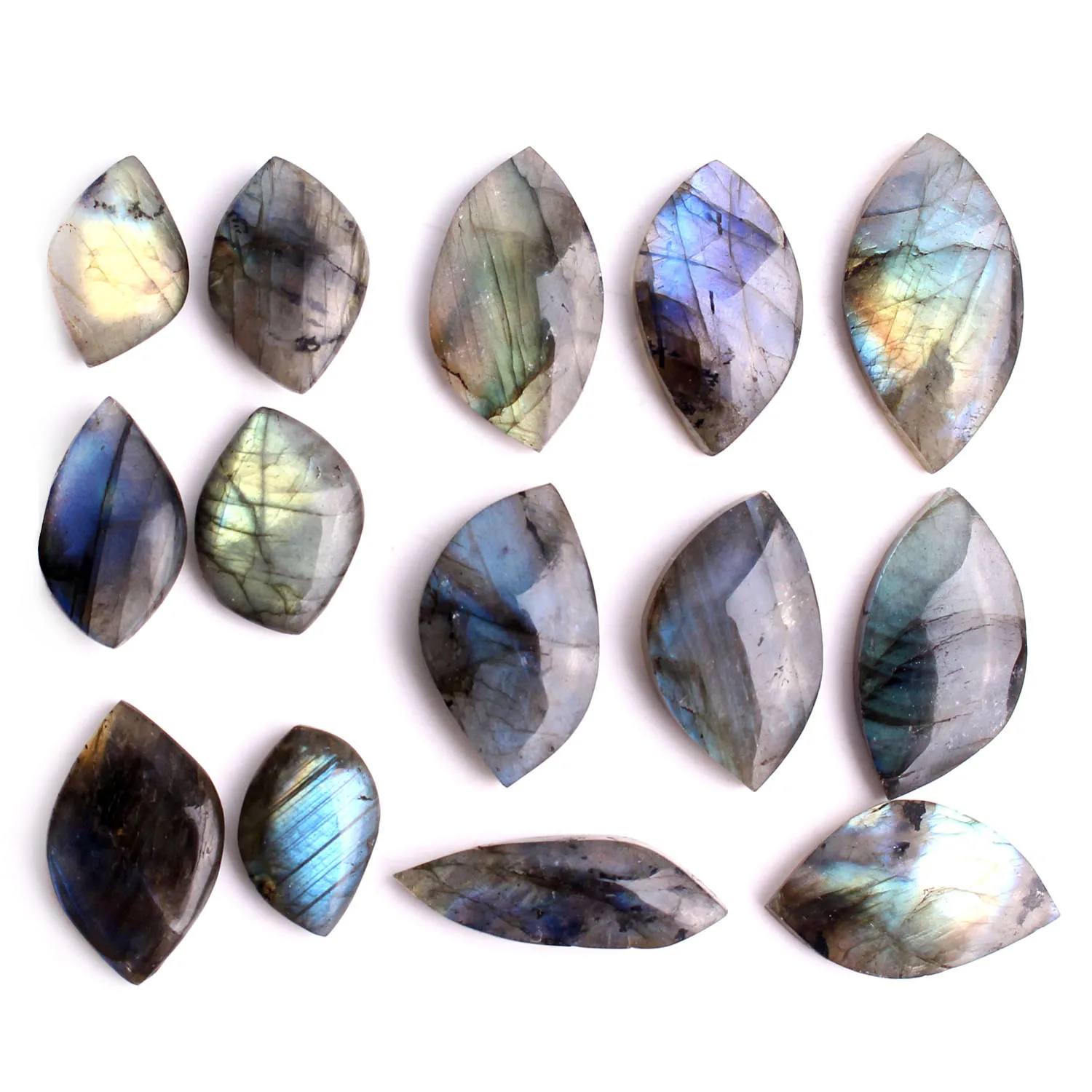 1 шт. Лабрадорит Драгоценный Камень Подвеска свободной формы ювелирные изделия