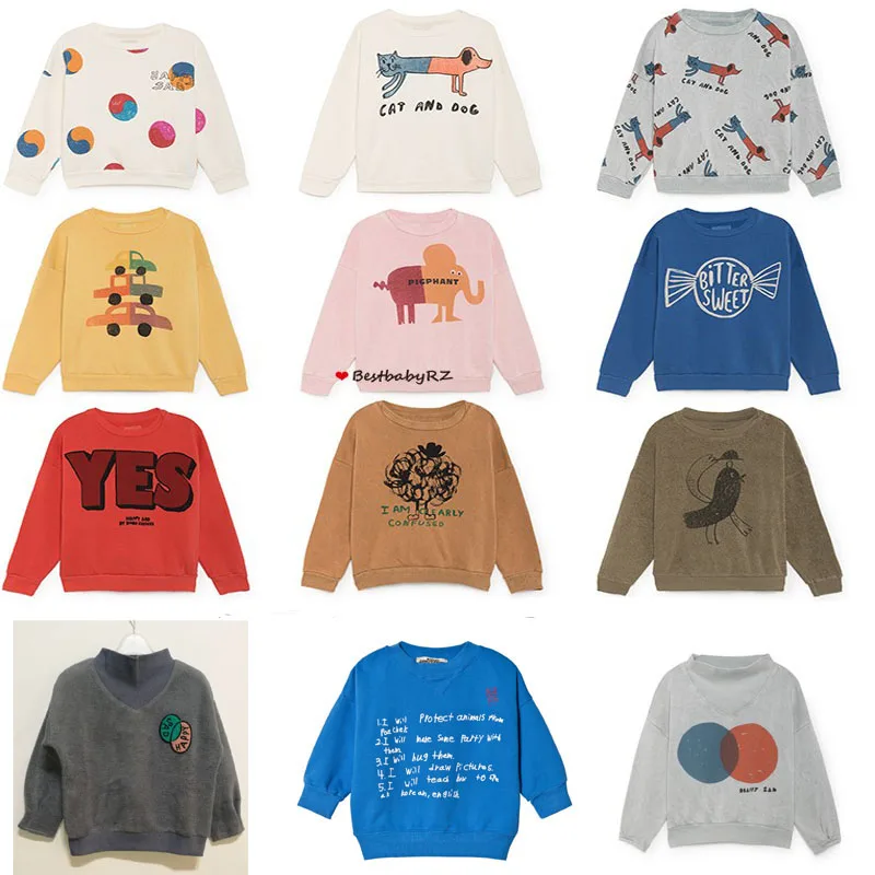 Детский свитер коллекция 2019 года сезон осень зима для мальчиков и девочек топ с