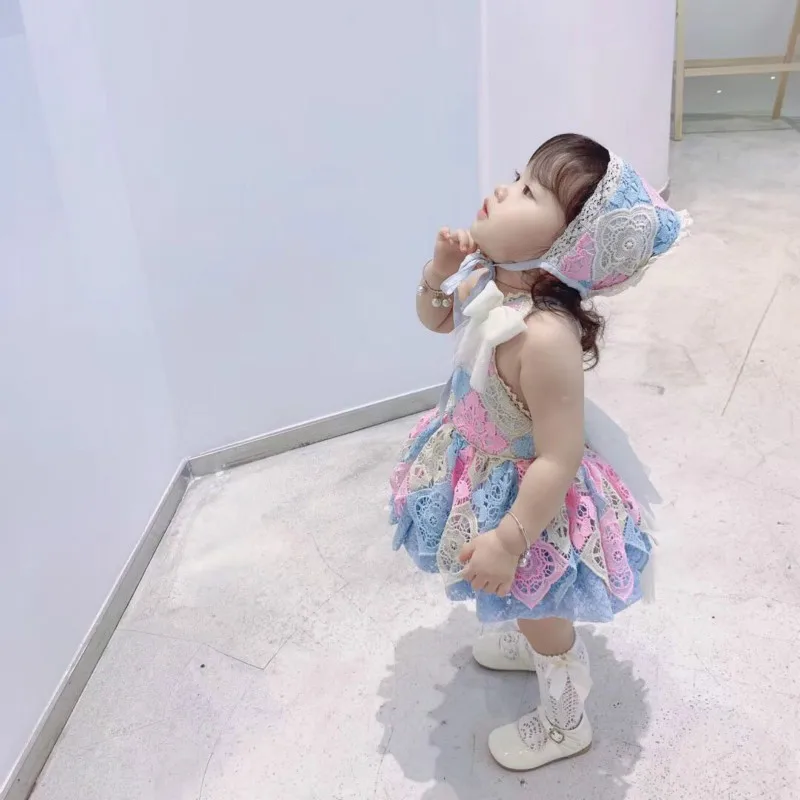 2020 летняя испанская детская одежда платье принцессы детское на день рождения