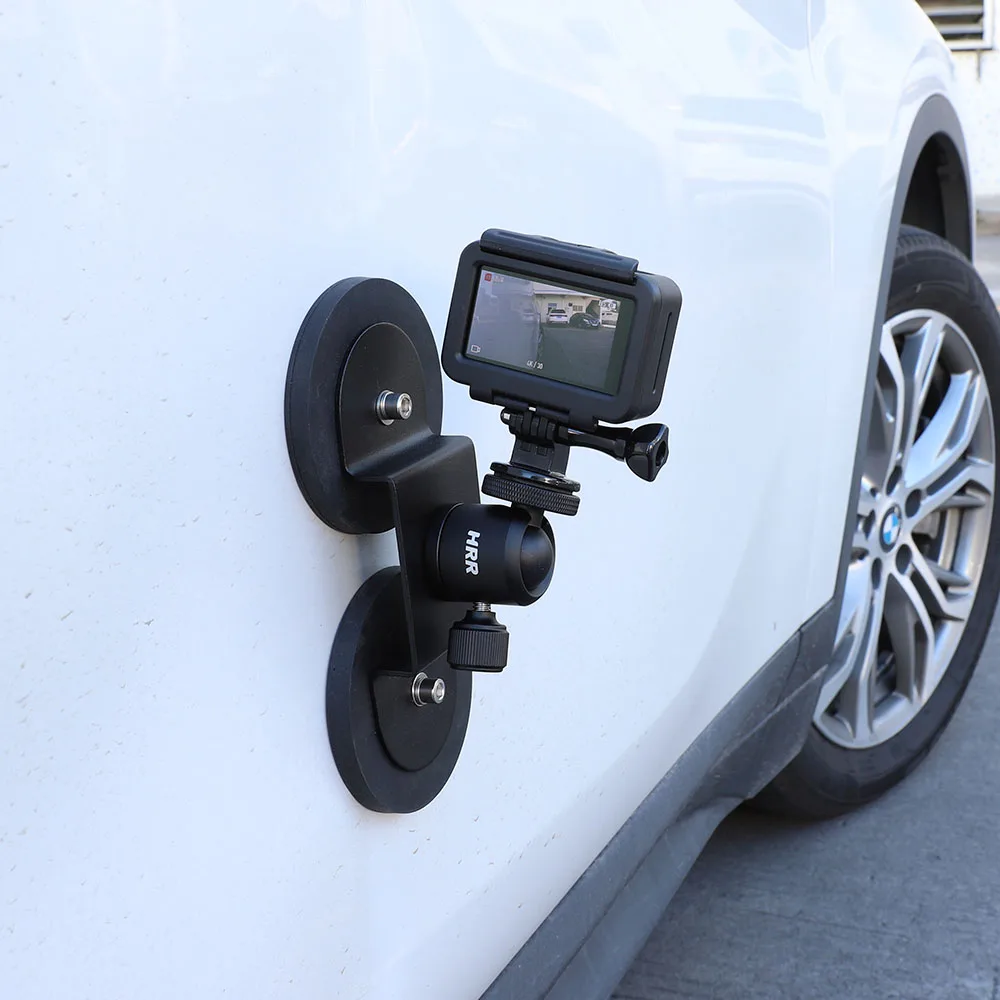 

Магнитное крепление для камеры GoPro, сверхмощная Металлическая Автомобильная присоска с вращающейся шаровой головкой для детской модели 8 7 6 5 4 Insta360 DJI Osmo