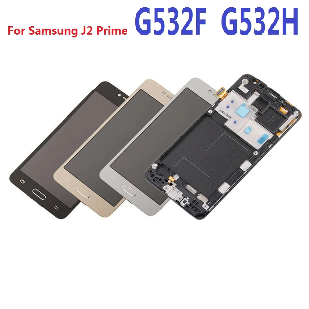 ЖК дисплей с сенсорным экраном и дигитайзером рамкой для Samsung Galaxy J2 Prime G532F G532M G532G