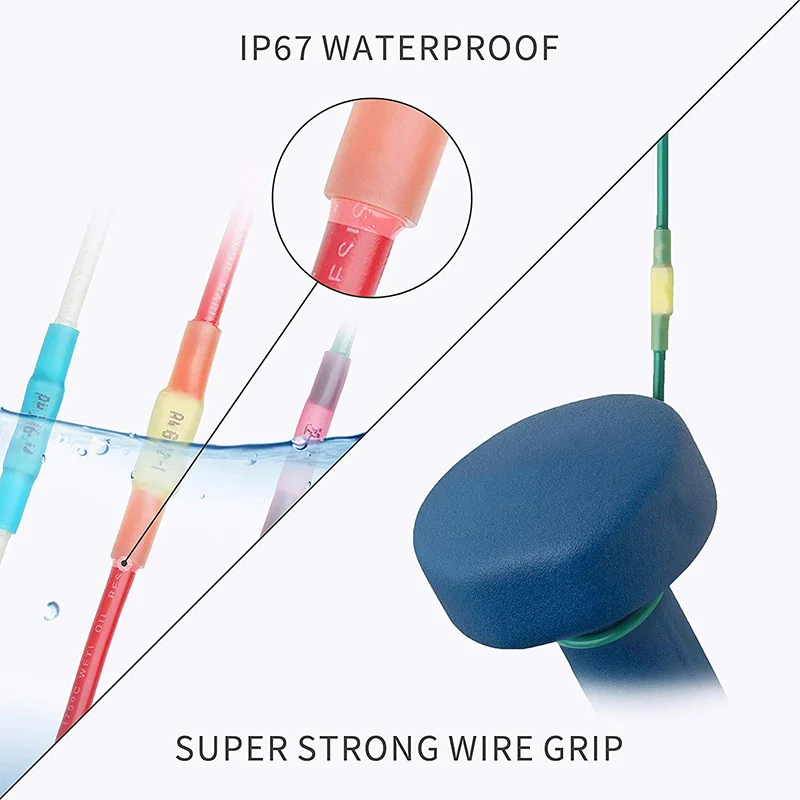 180 шт. термоусадочные стыки для разъемов-обжимные соединители набора-клеммы