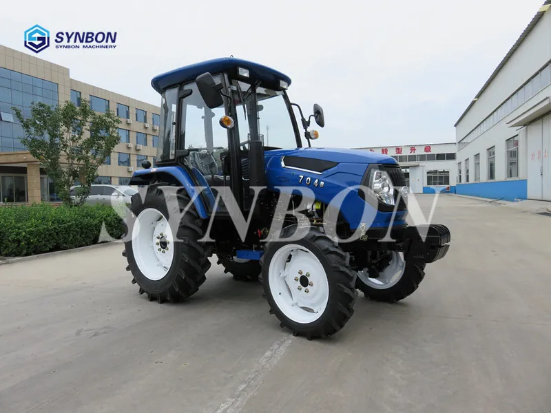 Трактор SYNBON 75 л. С. 4 WD с кабиной гидравлический сельскохозяйственный | Гидравлическая тележка -4001123922576