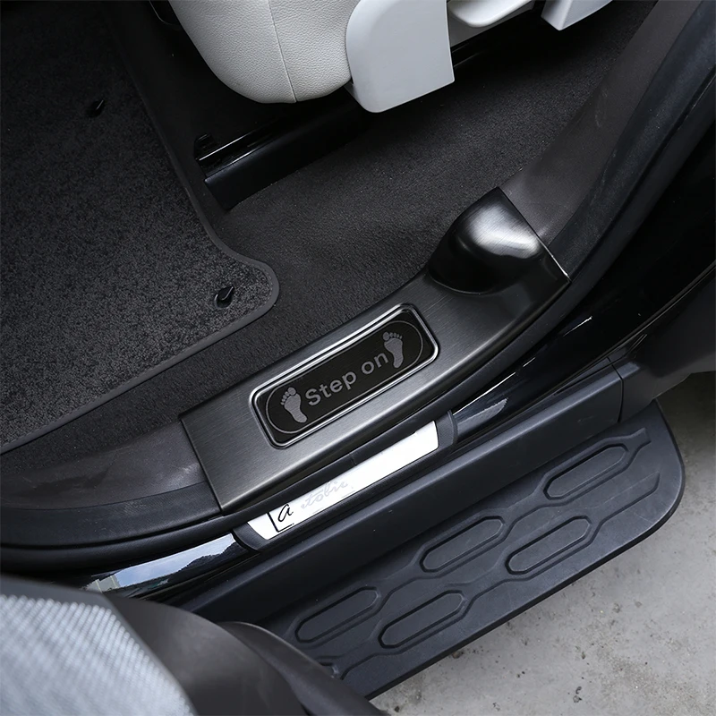 Защитная Накладка на порог из нержавеющей стали для Land Rover Discovery 5 LR5 L46 2017-20 |