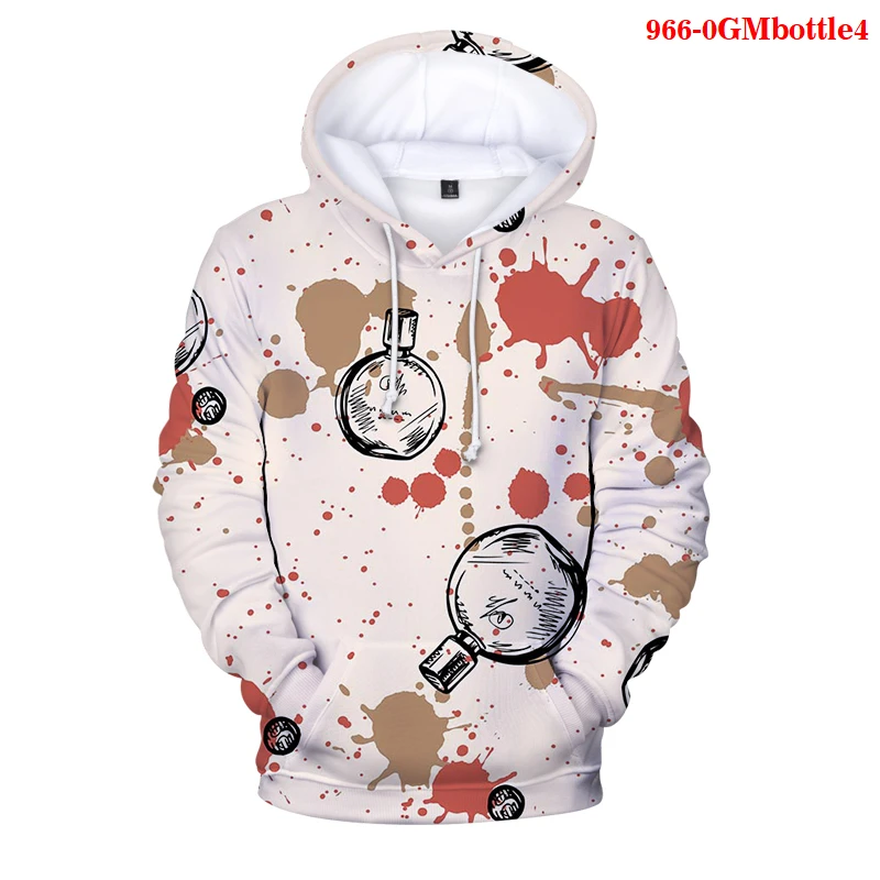 Women Sweetshirts Bottle Print 3D Hoodies Harajuku Sweatshirts Aesthetic Clothes Kpop Hoodie Oversize Sweat Femme Kawaii Clothes