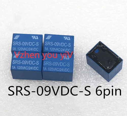 Реле питания для SONGLE SRS 09VDC S 9VDC новый оригинальный один открытый закрыть 1A 120vac/24vdc 6