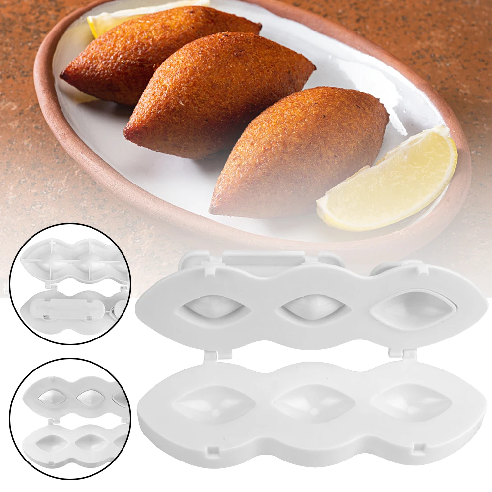 

Meatball Maker Meat Pie Patty Maker Minced Meat Processor Manual Kibbeh Meatloaf Mold Cake Dessert Decor