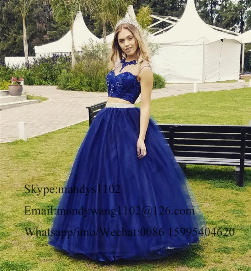 Бальное платье из двух предметов бальное на выпускной 2020 блестящее с кристаллами