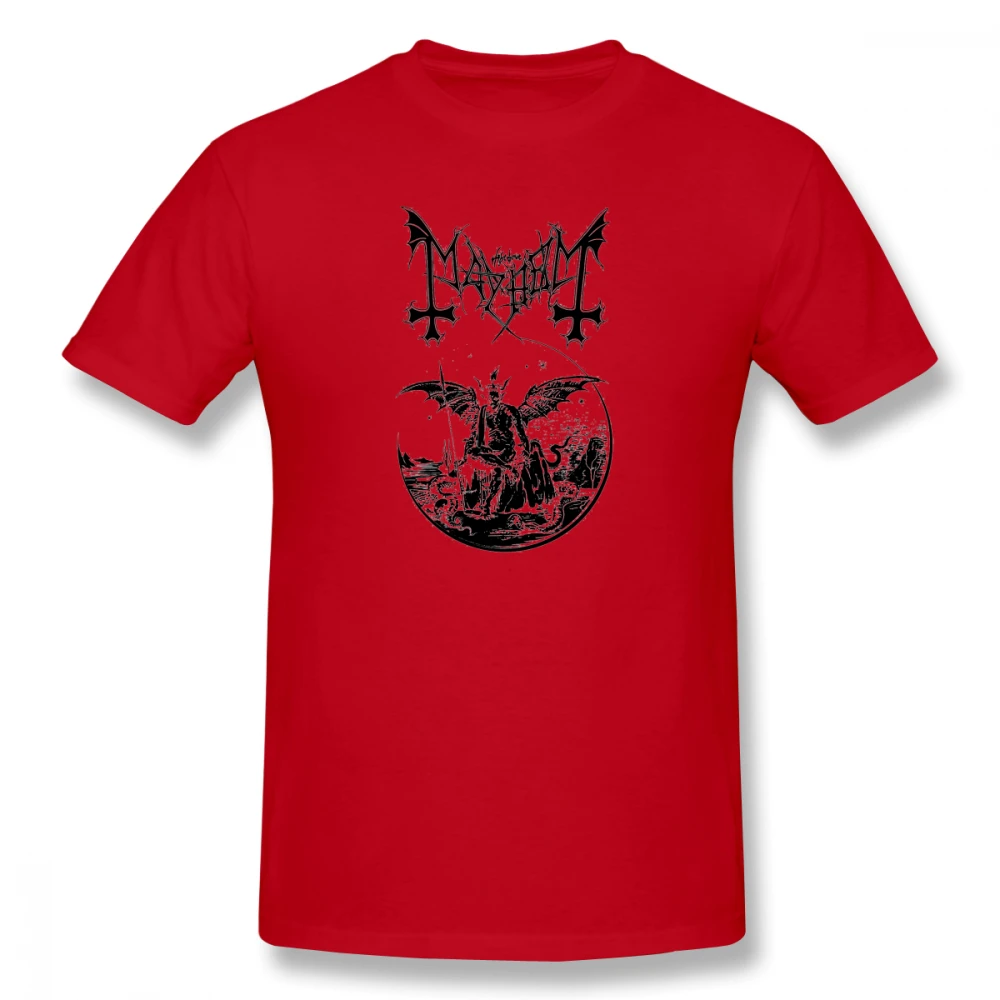 

Mayhem Mayhem Black Metal Funny Novelty Men's Basic Short Sleeve T-Shirt R191 Tops Tees European Size