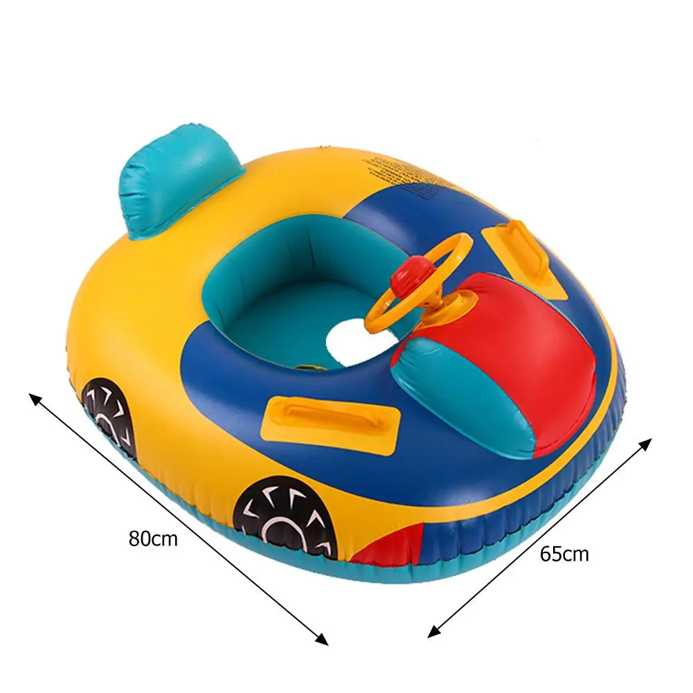 

Baby Toddler Inflatable Pool Float Funny Water Aid Trainer Children Swim Ring Baby Circle Cartoon Cars Seat PVC Swimming Ring