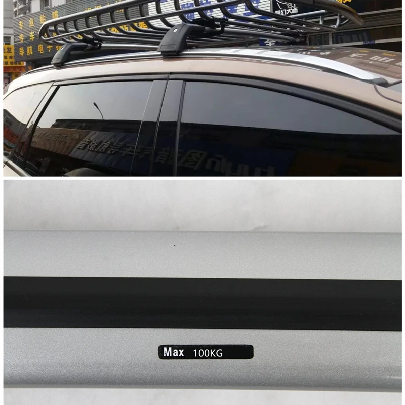 Багажник для внедорожника подвесная стойка кровли с внутренним пазом из