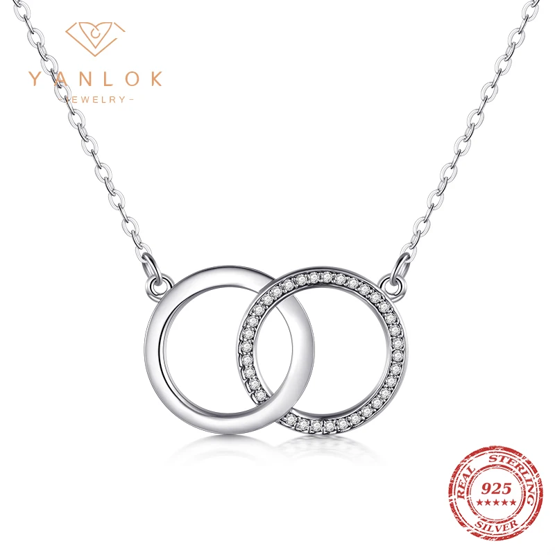 

Цепочка женская из серебра 925 пробы, с круглым кулоном