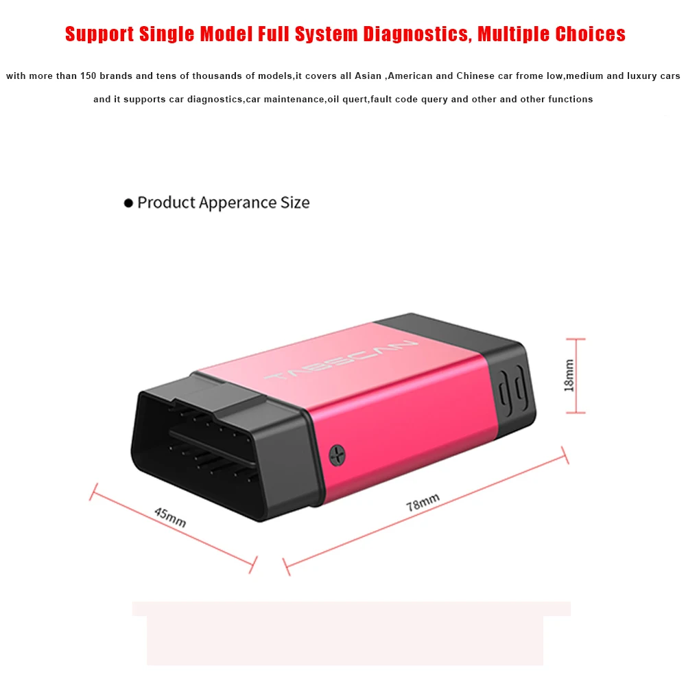 EUCLEIA T2 Bluetooth полная система OBD2 сканер для Android считыватель кодов Авто VIN TPMS IMMO