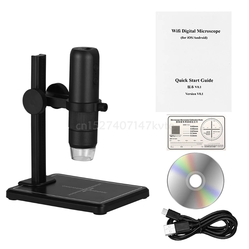 

LED USB Digital Microscope 1000x Wifi Mobile Phone Microscope Support Ios Pc Video Microscope for Skin Detection