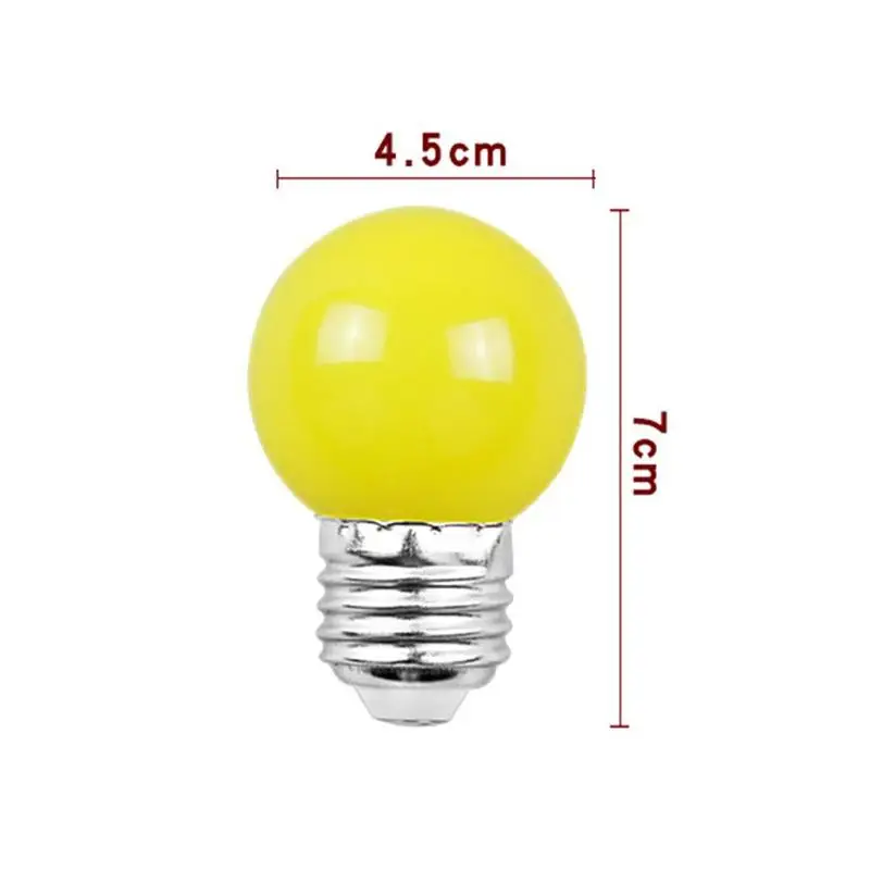 

Colorful Led Light E27 Bulb 3W Lamp Red Blue Green Yellow Pink Led Lamp For Bar Ktv Party Lights Home Decor Light Bulbs
