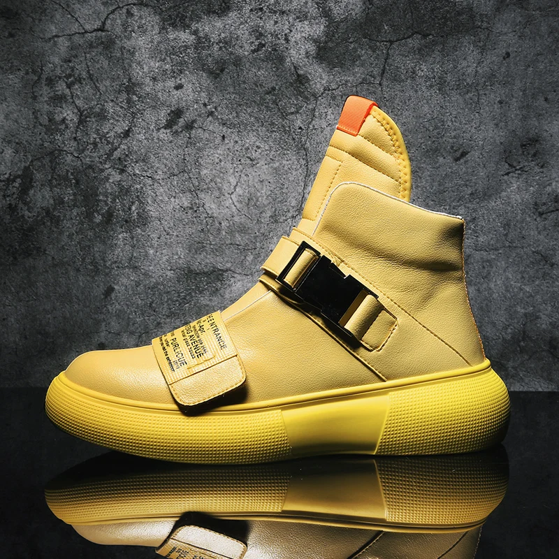 Мужские кроссовки из натуральной кожи уличная удобная спортивная обувь для