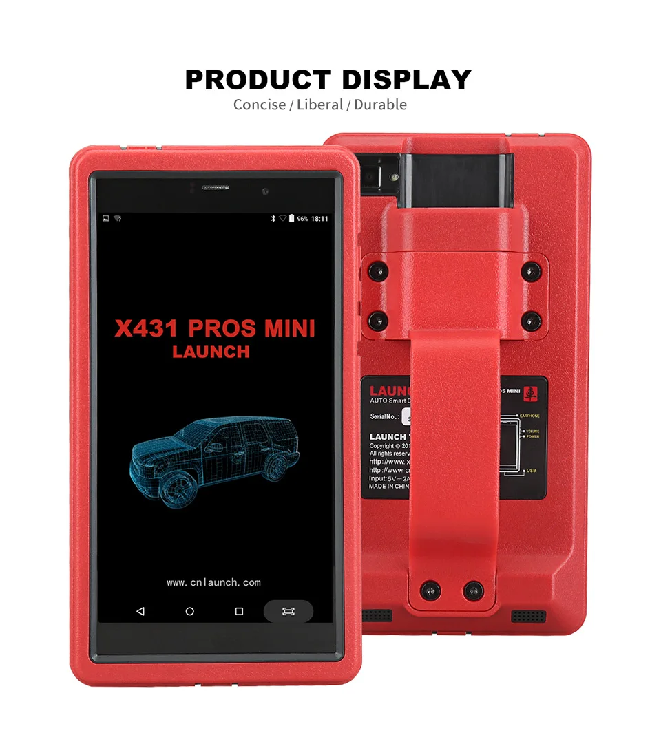 Launch X431 Pro mini pro Mini WiFi Bluetooth OBD2 сканер OBD диагностический инструмент 2 года бесплатное обновление считыватель кодеров pk X431 V 8 Pro