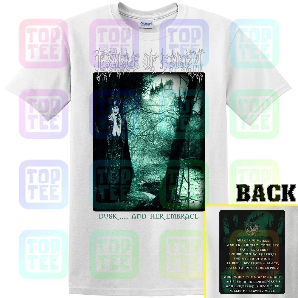 Рубашка Cradle Of Filth Dusk And Her Embrace S-XXL футболка с металлическим украшением