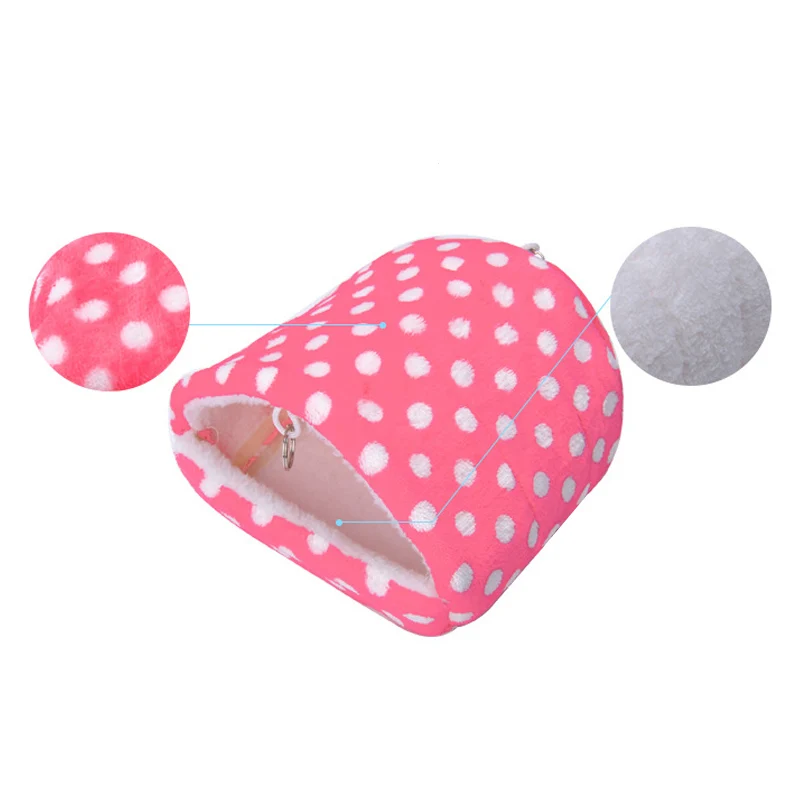 Хомяк Спящая кровать теплая мягкая белка Ежик кролик мыши гнездо маленькие