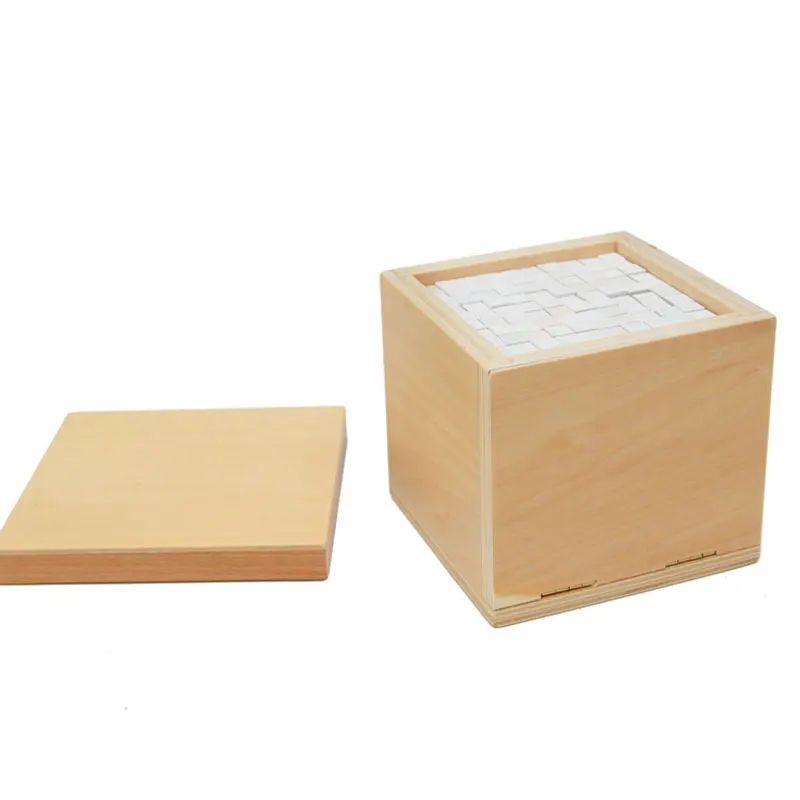

Montessori Materials Matematica 1000 Cubes Math Montessori Educational Wooden Toys Early Childhood Learning In Math Toys L566F