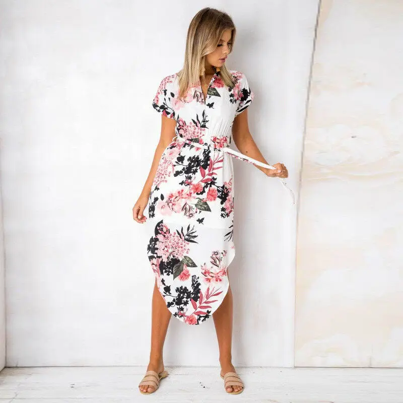 Пляжные бандажные дамы миди платье элегантные вечерние платья Boho шикарный