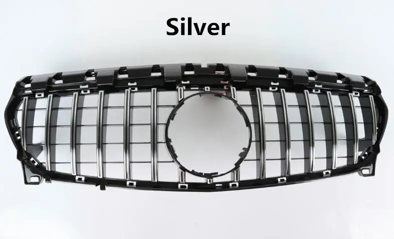 Высокое качество автомобиля ABS сетка решетка отделка Гонки Грили подходит для Benz