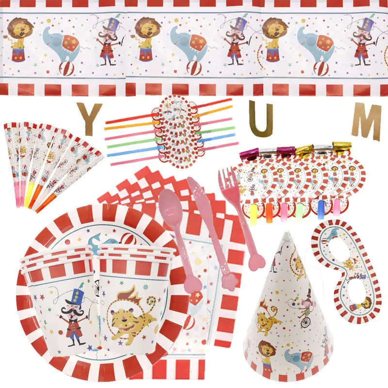 Рождественская цирковая тематика праздничный набор Вечерние Декорации сцена