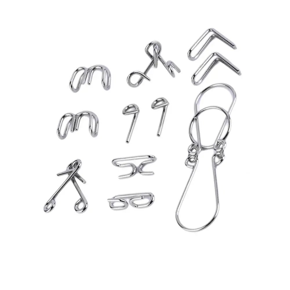 IQ тестовая игрушка Ум Игра для зарядки мозгов металлическая проволока