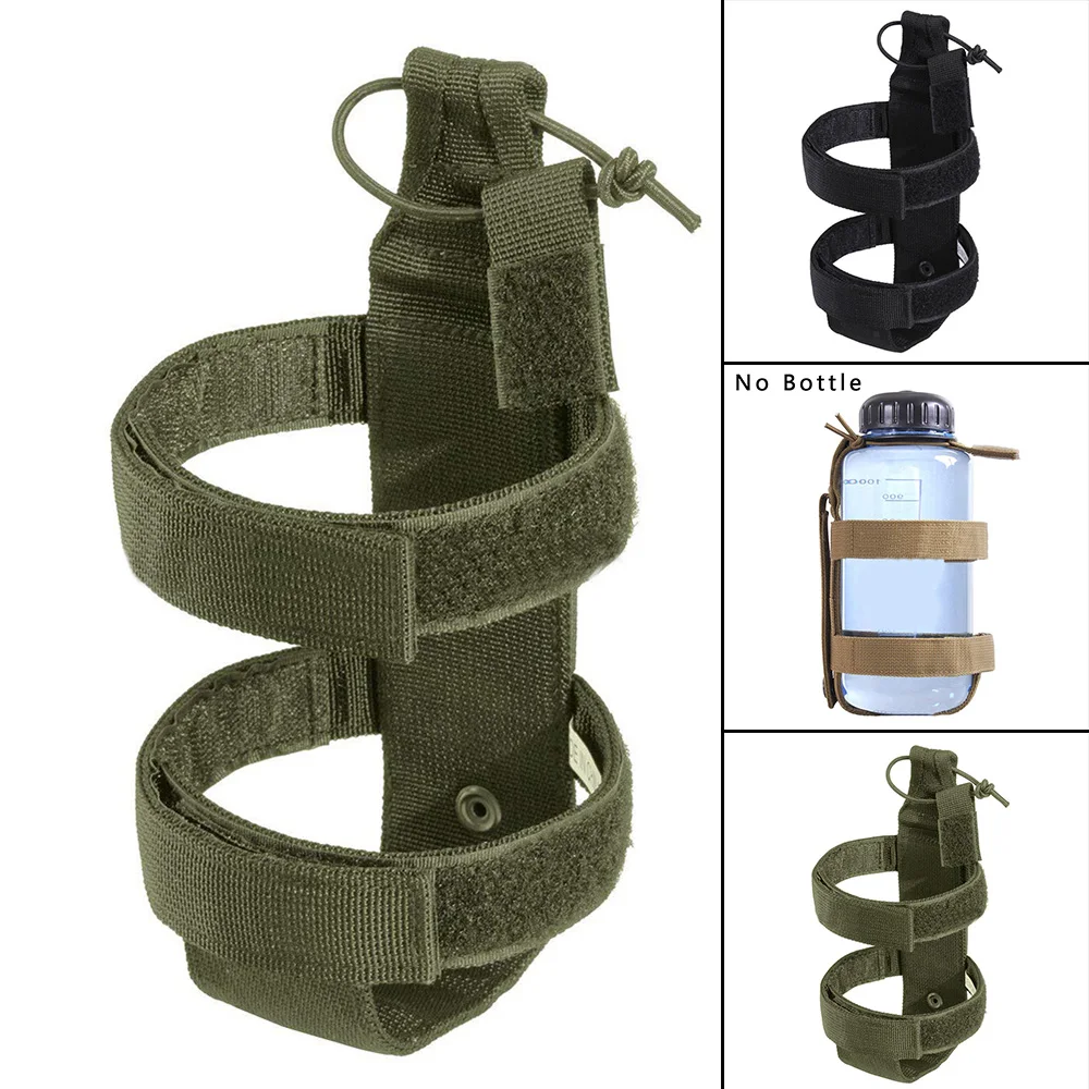 

Outdoor Cycling Bicycle Bottle Holder Adjustable MTB Bike Water Cup Fixed Binding Strap Polyester Bottle Cage Bike Accessories
