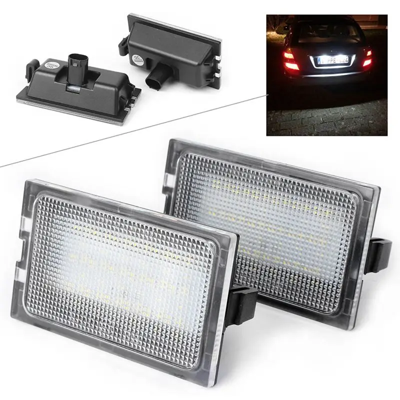 2Pcs Car Led License Plate Light Parking External For Land Rover Discovery Series 3 / Lr3 4 Lr4 Free | Автомобили и мотоциклы