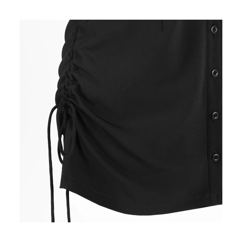 

[SUOOUYA]Women Off Shoulder Long Sleeve V-neck Sexy Dress Vintage Black White Streetwear Short Summer Dresses Women 2021 Fashion