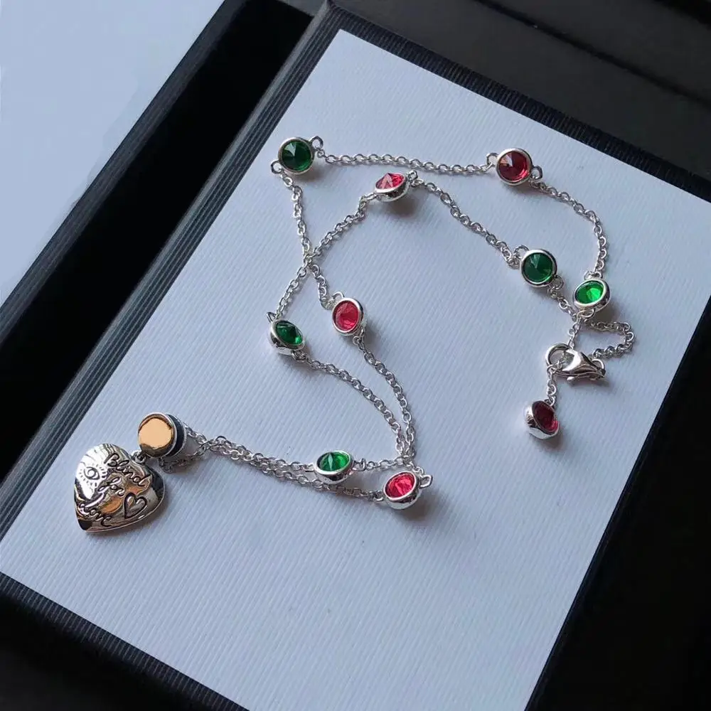 

100% 925 sterling silver turquoise necklace, charming original jewelry, a holiday gift for family and friends