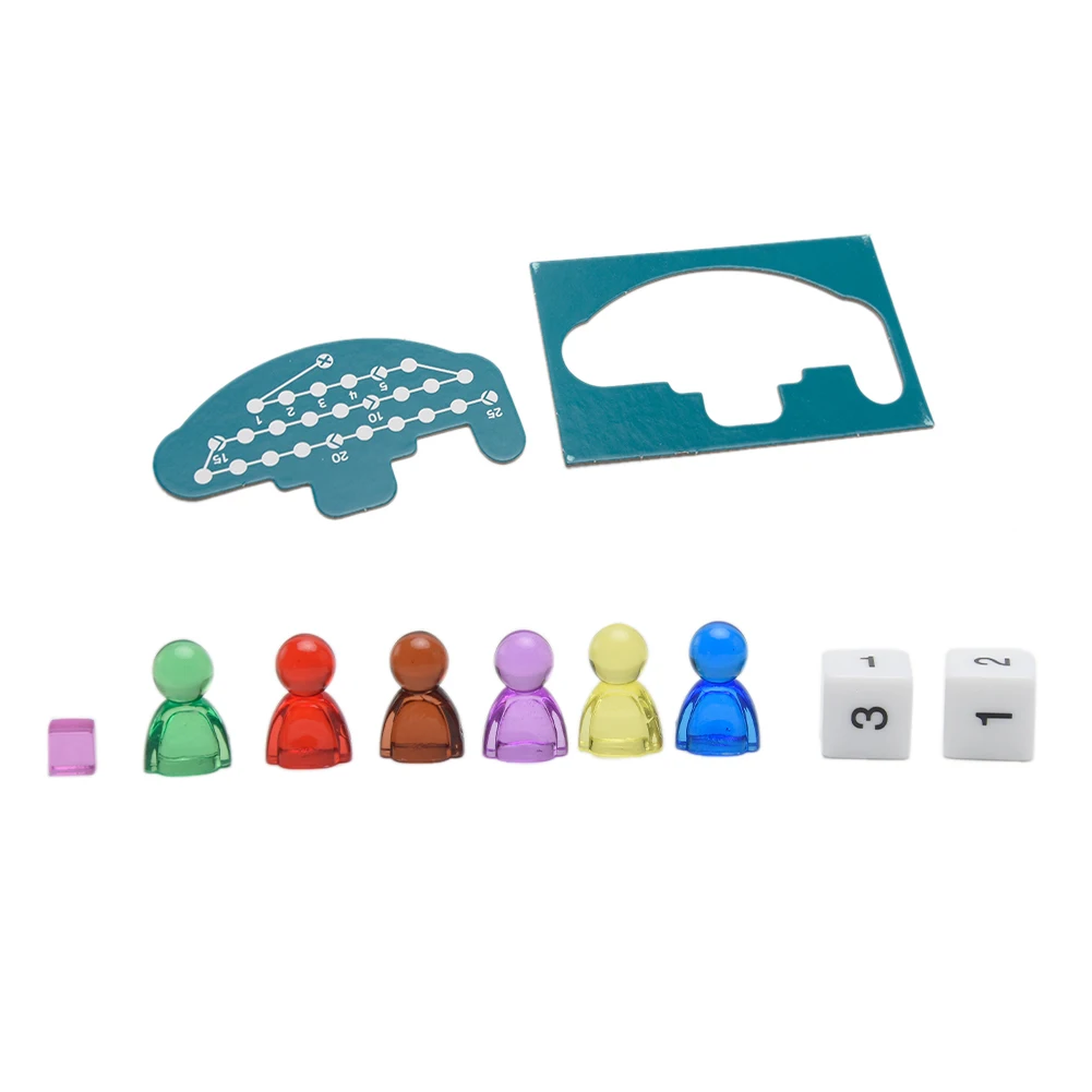 

3 To 6 Players Family Party Kids Gift Durable With Dices Table Playing Board Game Kit Deep Sea Adventure Holidays Paper Funny