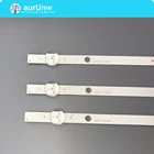 Лента светодиодная, 3 шт., 17DLB40VXR1 LB40017, v0 _ 05 _ 38s, для Bush VES400UNDS-2D-N11, VES400UNDS-2D-N12, Toshiba 40l3653 дБ, 40l1653 дБ