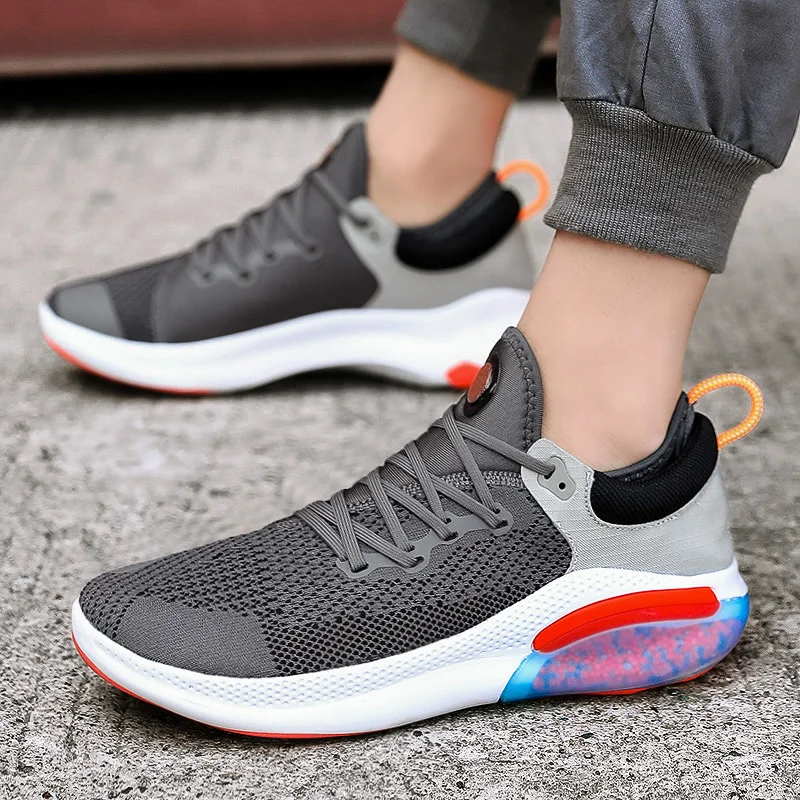 

High Quality Air Cushion Particles Men's Jogging Casual Shoes Mesh Men Trainers Zapatillas Hombre Sneakers Men Zapatos De Hombre