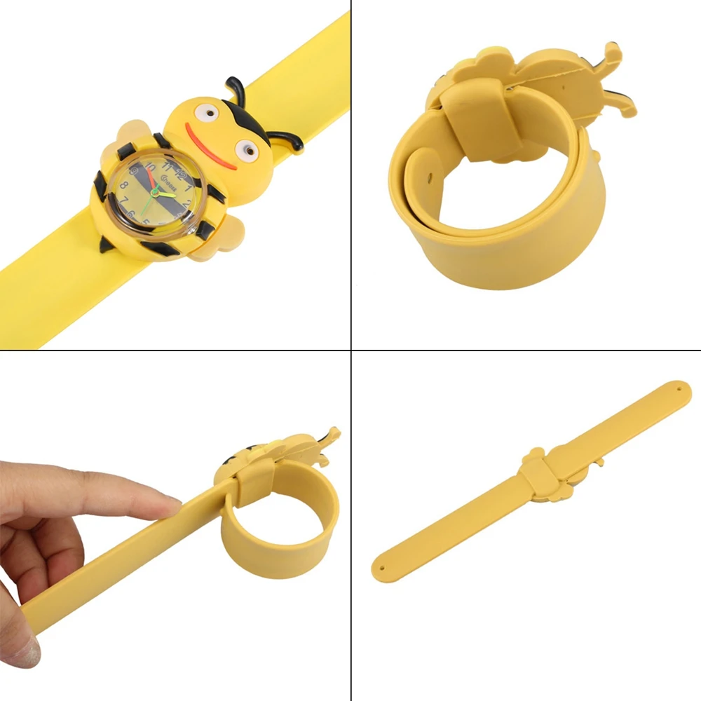 1 предмет детские часы 3d мультфильм игрушки прекрасный подарок для ребенка с