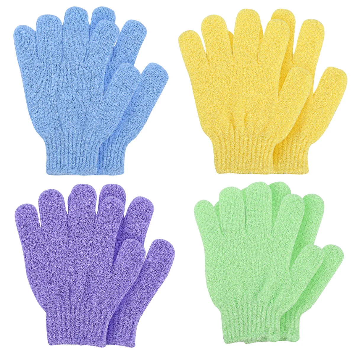 

4 пары, нейлоновый скраб для душа