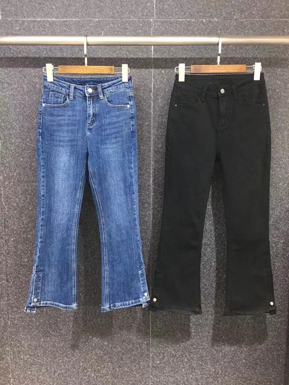 

Новинка 2021, модные женские джинсы, повседневные брюки 1017