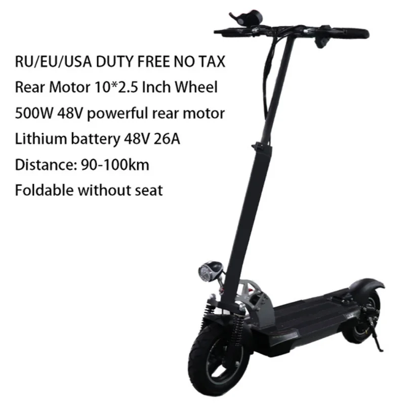 500W48V26AH No Seat Электрический скутер 45км/ч 48V 500W E скутер Батарея 80 км Patinete трамвай Adulto скутер электрический escooter patinete eléctrico - Цвет: 500W48V26AH No Seat