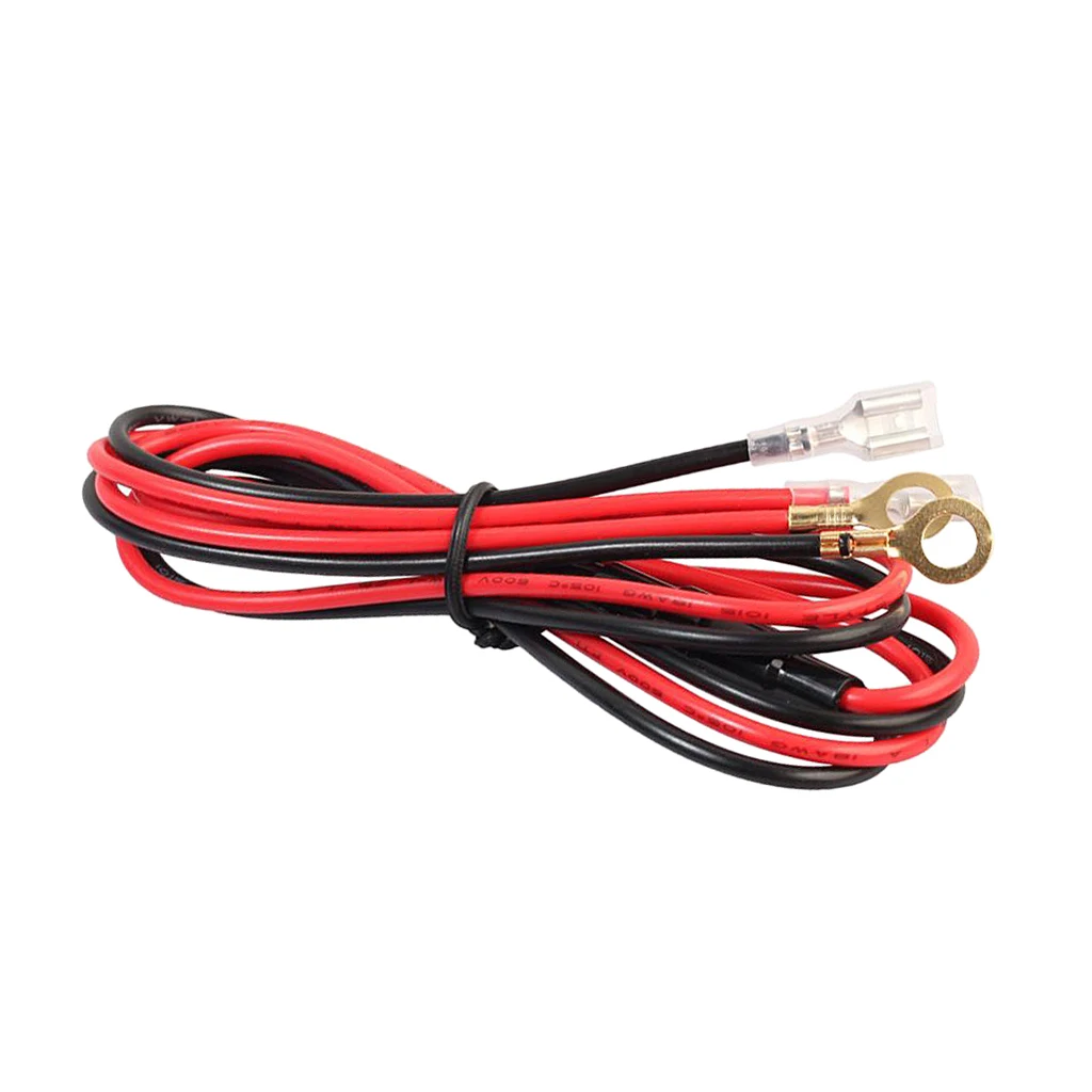 

100cm Car Motorbike Truck Lighter Power Adapter Cable DC 12V 10A